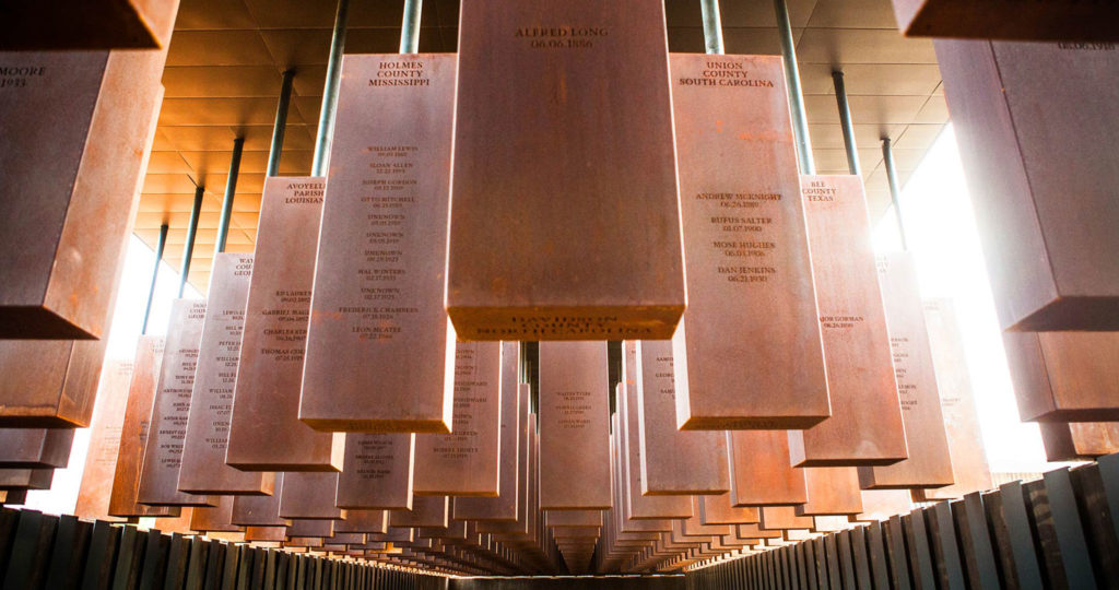 The National Memorial for Peace and Justice, Montgomery, Alabama