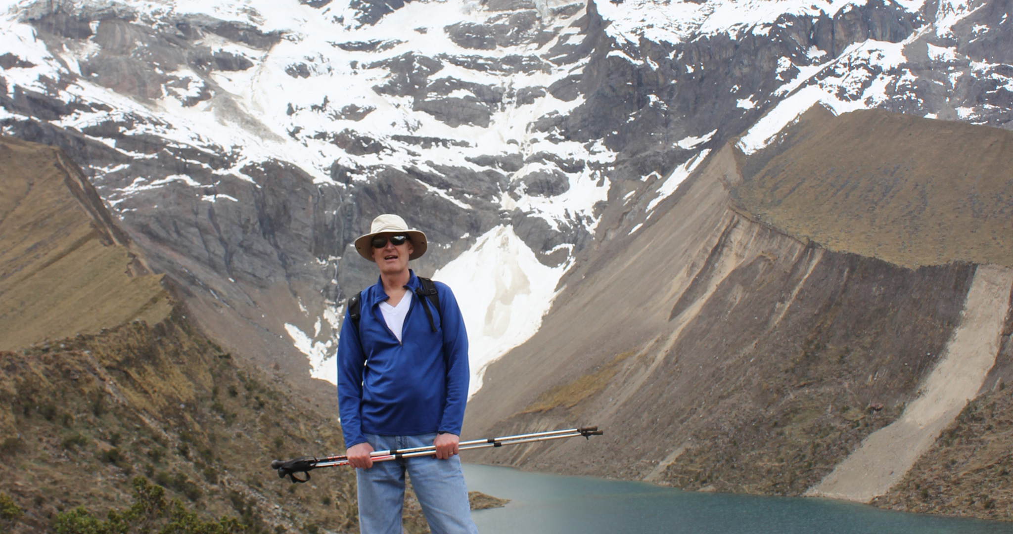 Richard Launder Hiking