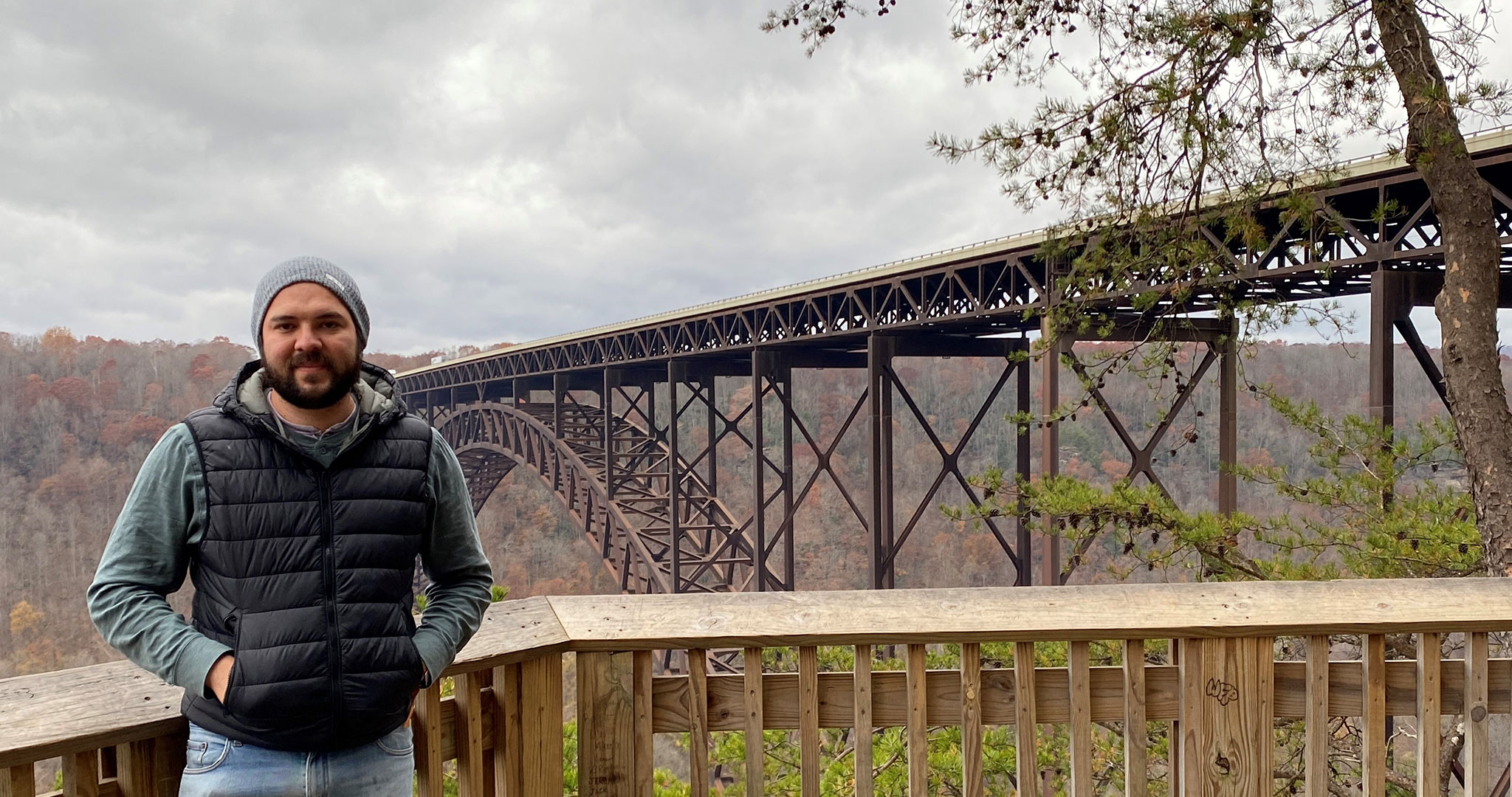 John at the New River Gorge Bridge